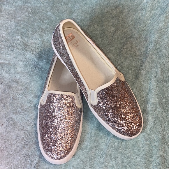 Kate Spade Keds Glitter Sneakers 5M - Picture 7 of 8